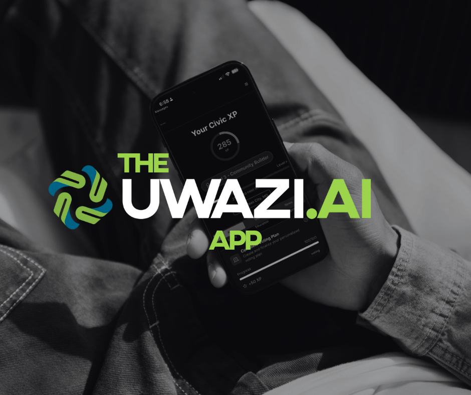 UWAZI App Vote 2026 Interface
