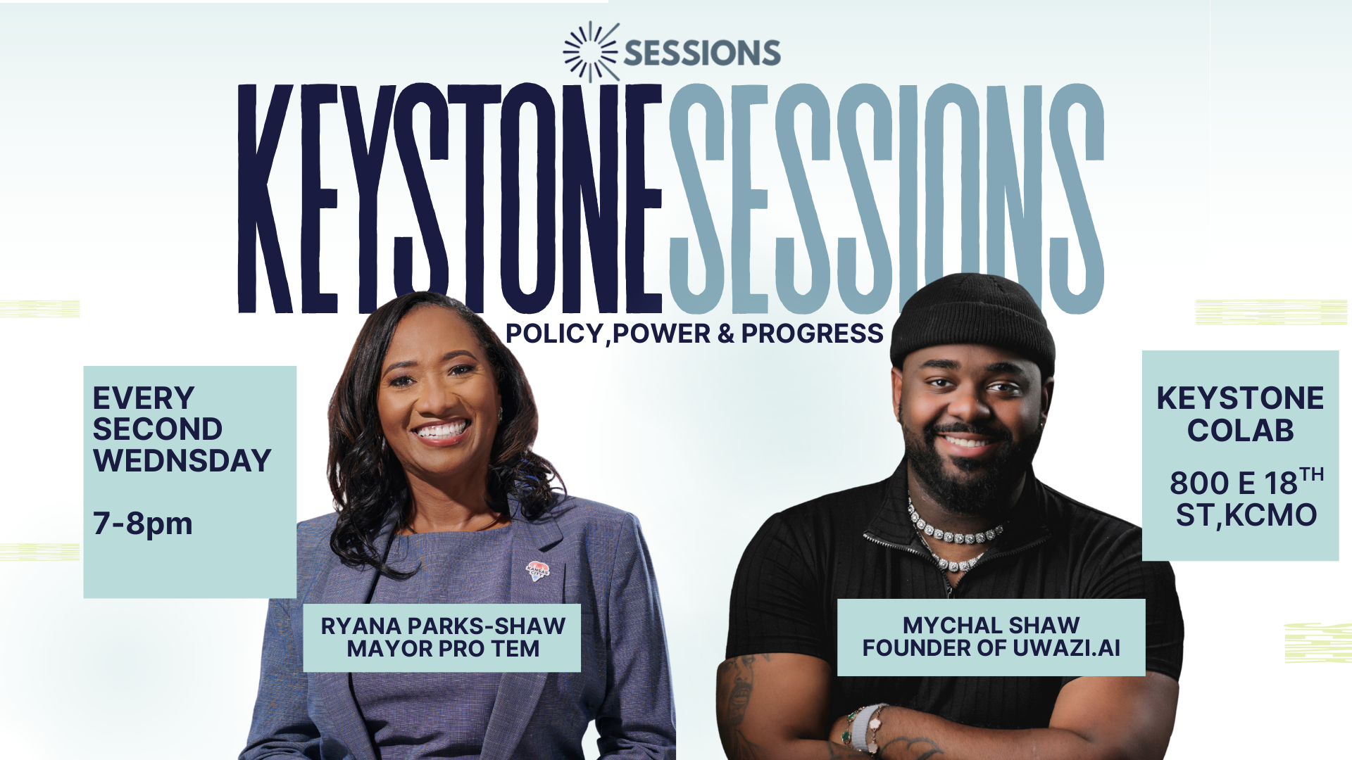 Policy, Power & Progress: Public Safety Session - Keystone Sessions featuring Mychal Shaw, Ryana Parks-Shaw, Melesa Johnson, and Stacey Graves